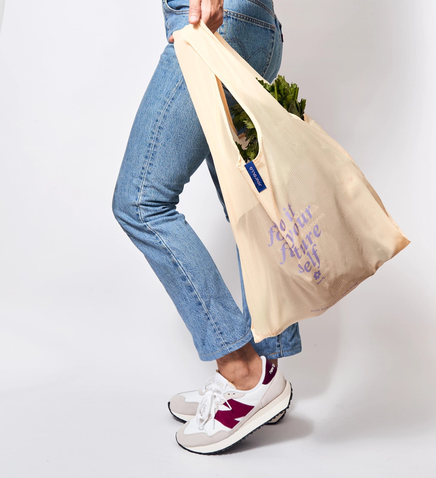 Reusable Shopping Bag - Nude Lemon