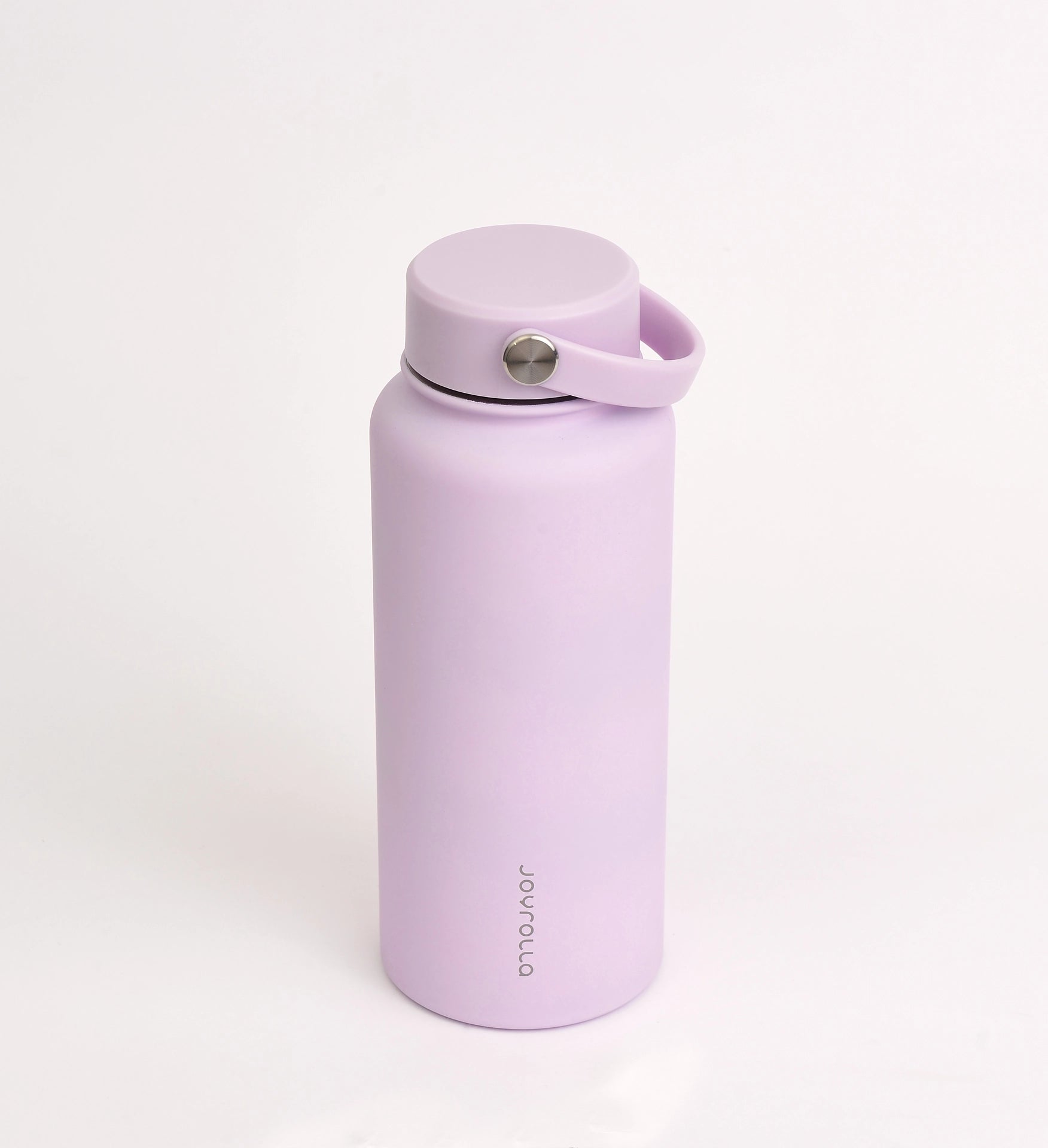 Insulated Water Bottle (1 litre) - Handle Lid - Lilac