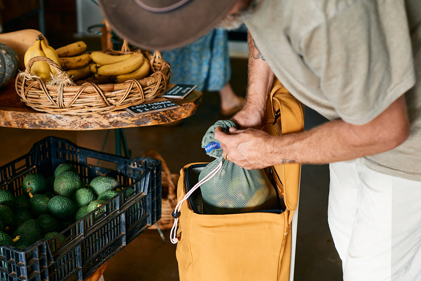 Reusable Produce Bag Set of 5 - Olive