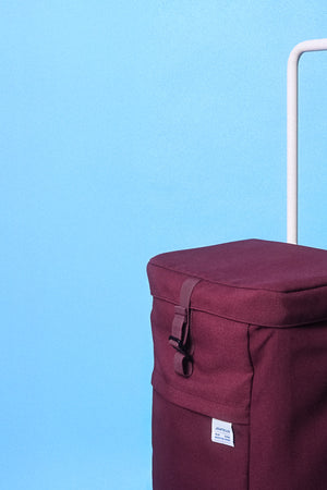 The Shopping Trolley - Burgundy