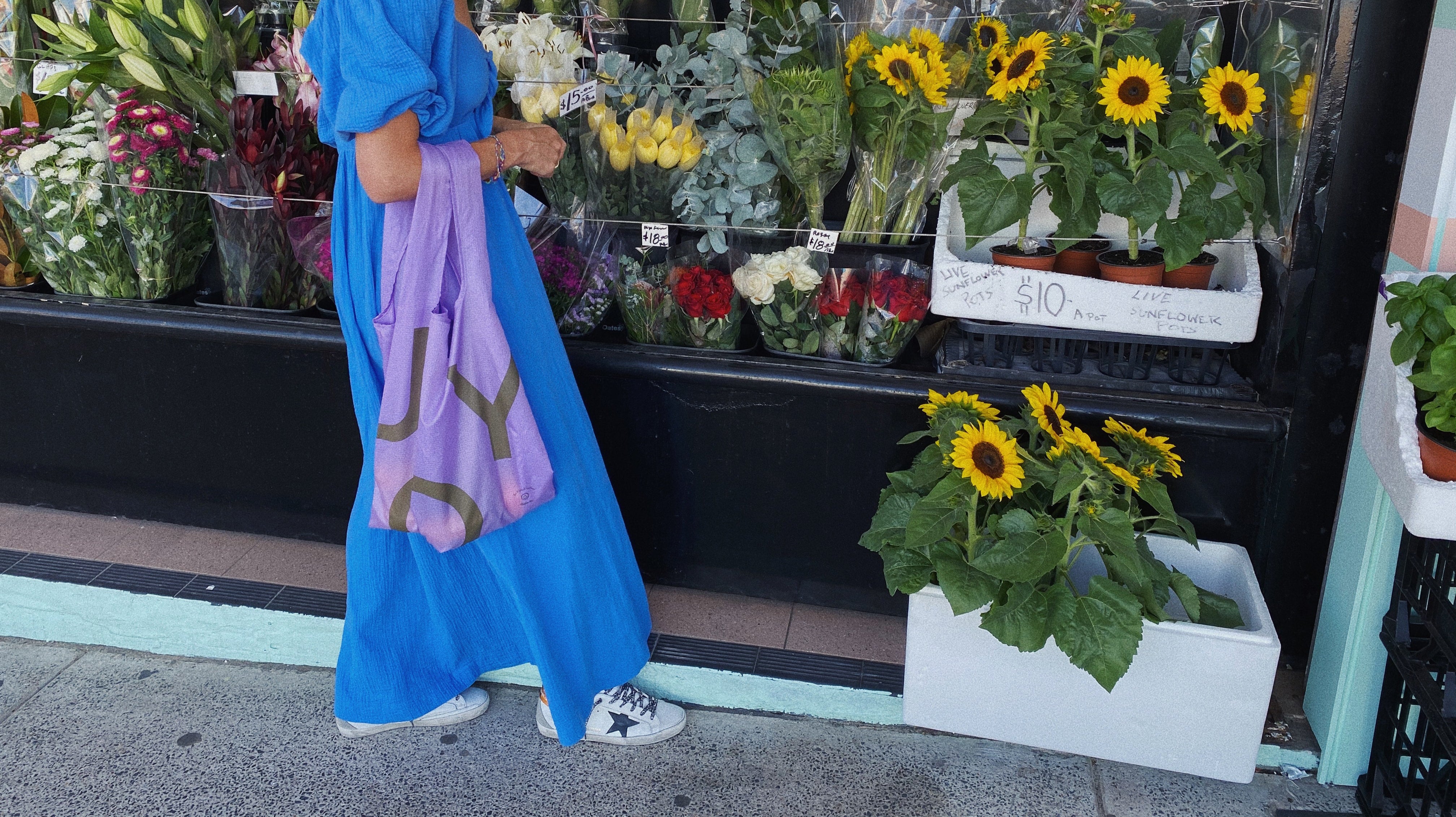 Reusable Shopping Bag - Lilac